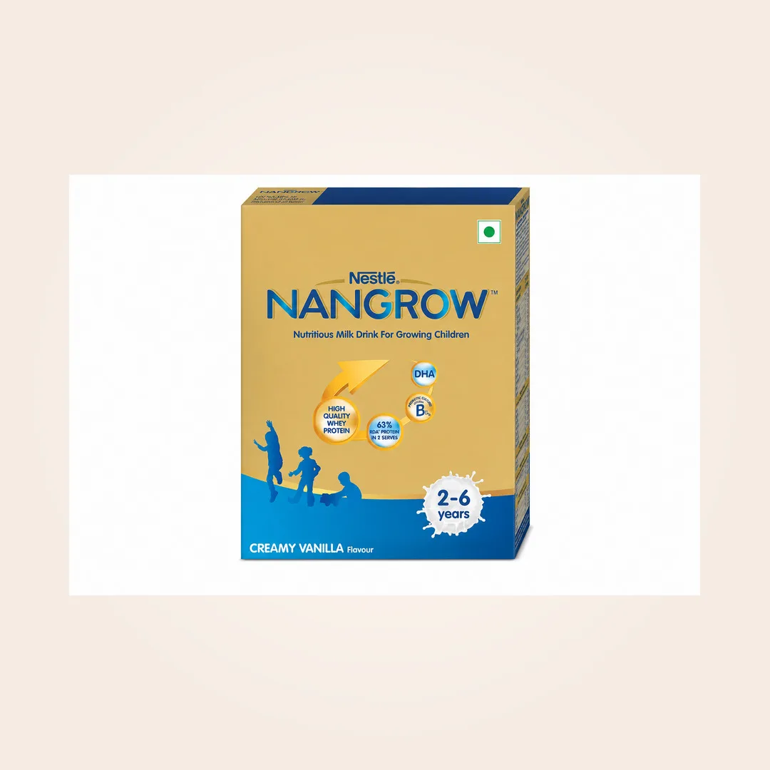 Nangrow BIB Powder Vanilla 400 GM view 1