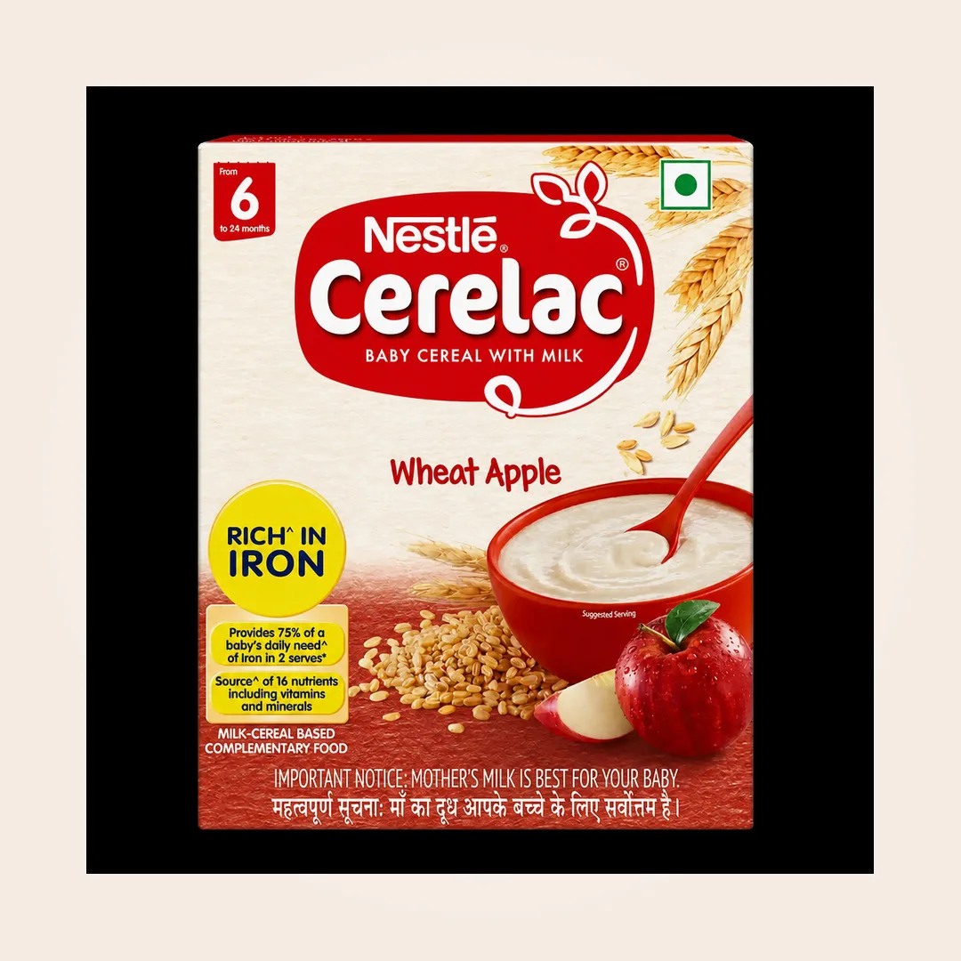 Cerelac Stage 1 Wheat Apple Refill 300GM