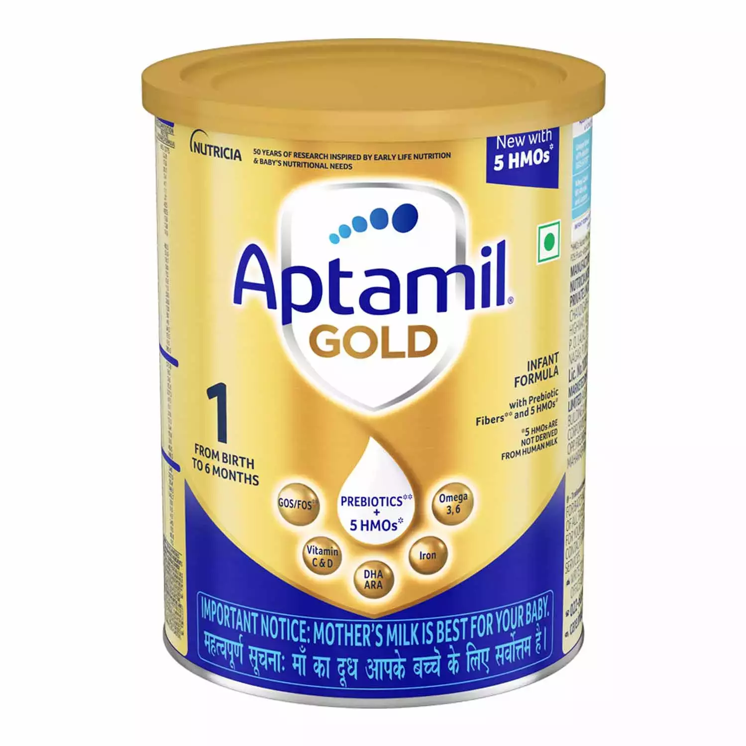 Aptamil Gold 1 Infant 400 G Tin thumbnail 2