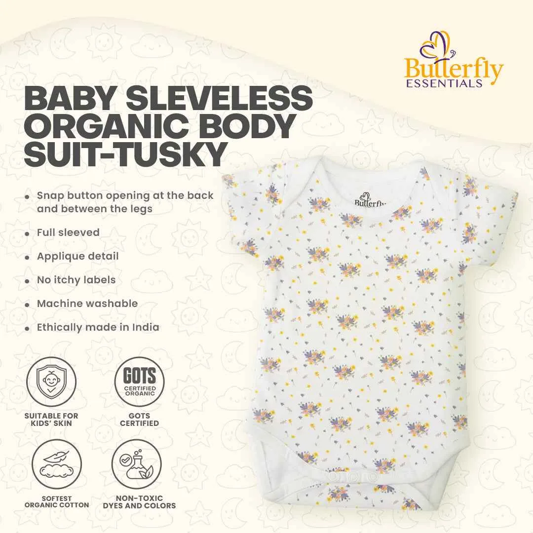 Baby Sleveless Organic Body Suit