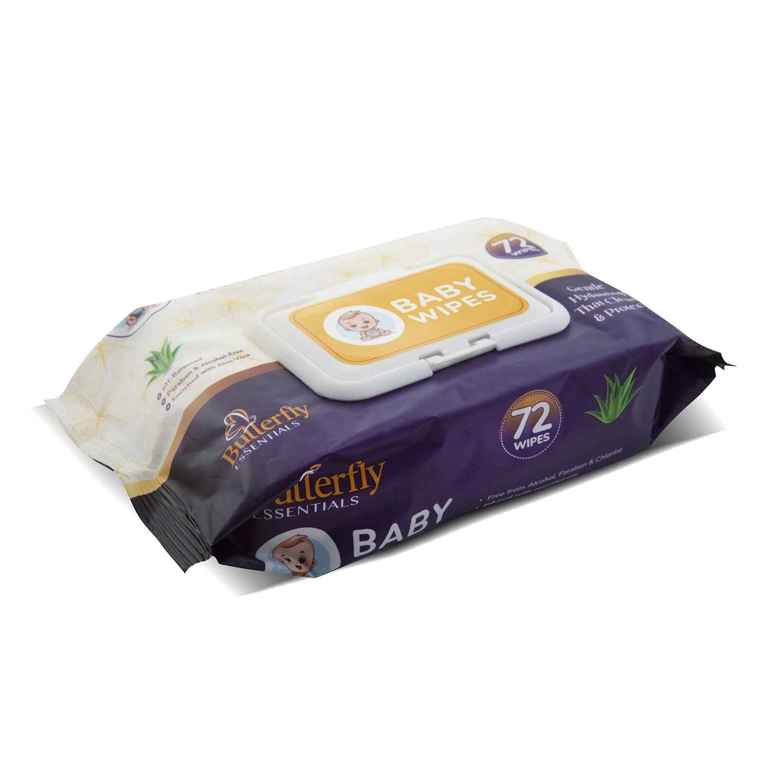 Baby Wipes Pack of 72 for Gentle and Effective Cleaning view 2
